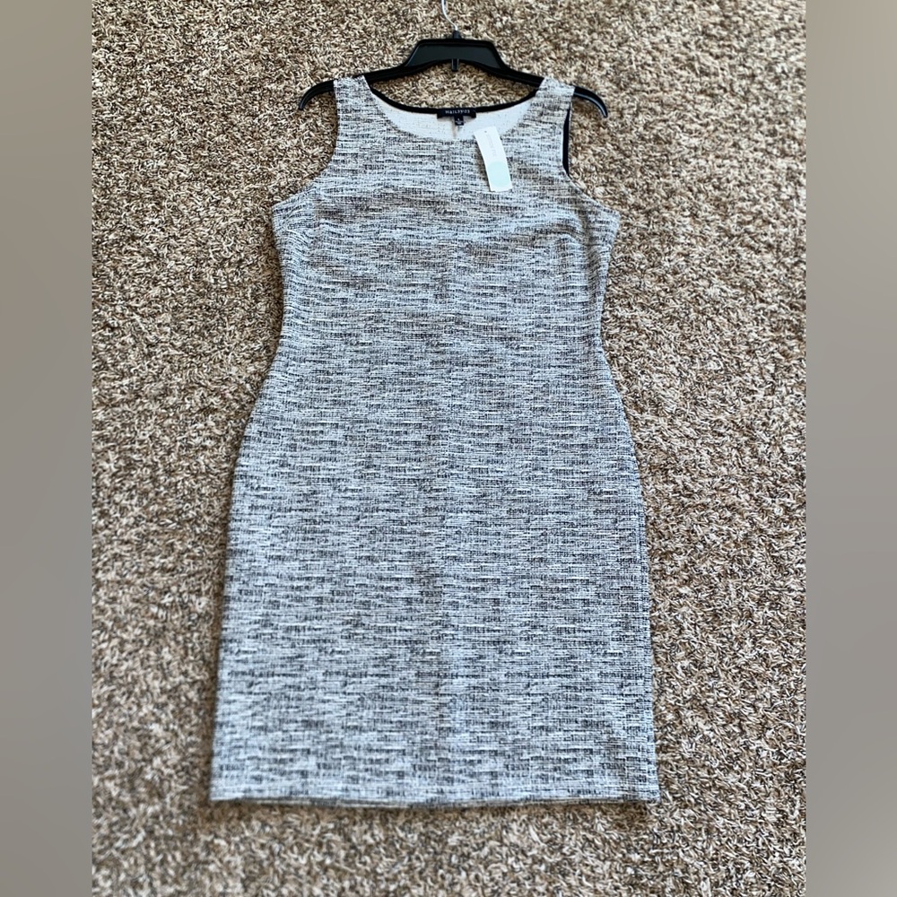 Black and white dress